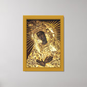 BLACK MADONNA Stretted Canvas Print (Voorkant)