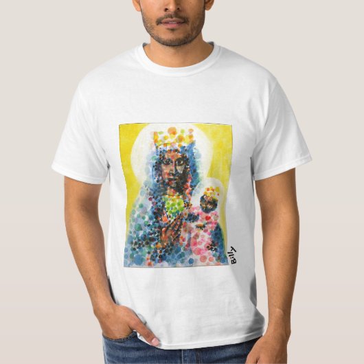 Black Madonna T-shirt (Voorkant)
