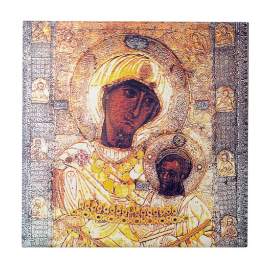 Black Madonna Tegeltje (Voorkant)