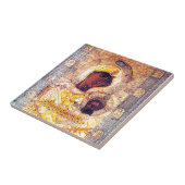 Black Madonna Tegeltje (Zijkant)