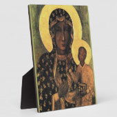 Black Madonna Virgin Mary Icon Poland Our Lady Fotoplaat (Zijkant)