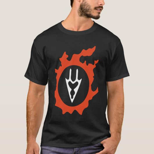Black Mage  For Warriors of Light & Darkness Pocke T-shirt (Voorkant)