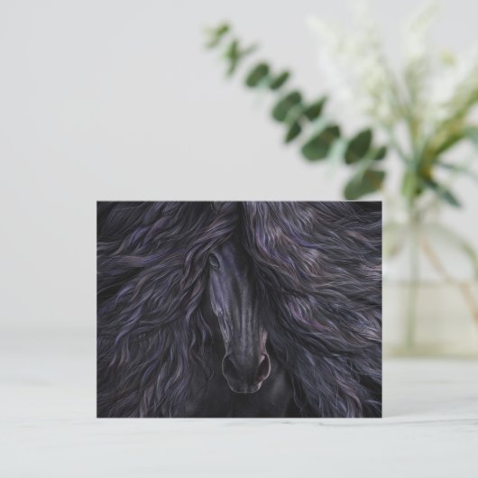 Black Magic Briefkaart (Staand voorkant)