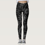 Black Magic  Celestial Sun Moon Stars Leggings<br><div class="desc">leggings</div>