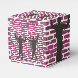 Black Magic Hollyhock by Yeshaya Dank Wood Wall Ar Bedankdoosjes