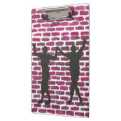 Black Magic Hollyhock by Yeshaya Dank Wood Wall Ar Klembord (Links)