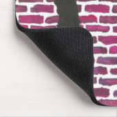 Black Magic Hollyhock by Yeshaya Dank Wood Wall Ar Muismat (Hoek)