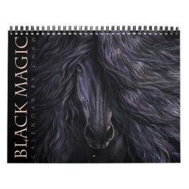 Black Magic Horse Calendar Kalender