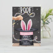 Black Magic Show Verjaardag Kaart (Staand voorkant)