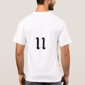 Black Magic Softball Alternate T-shirt (Achterkant)
