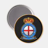 Black Magnet Royal Sussex Society 20th Jubileum (Voorkant / Achterkant)