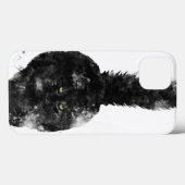 BLACK MAINE COON CAT - Case-Mate iPhone CASE (Achterkant (horizontaal))