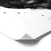 BLACK MAINE COON CAT - POSTER (Hoek)