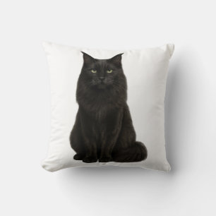 Black Maine Coon Pillow Kussen