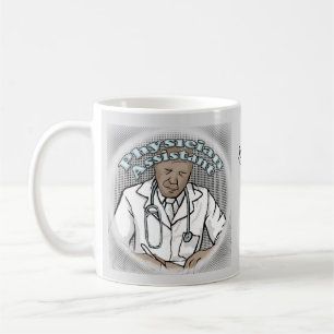 Black Male Physician Assistant Koffiemok