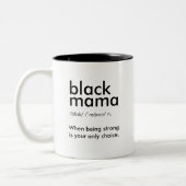 Black Mama Tweekleurige Koffiemok (Links)