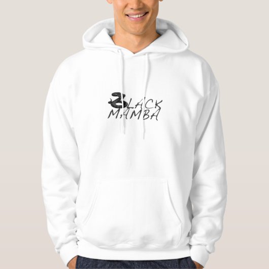 "BLACK MAMBA"-hoodie van digitale DzynR Hoodie (Voorkant)