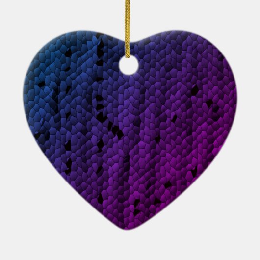 Black Mamba in illustratie,Art Prints, Keramisch Ornament (Achterkant)