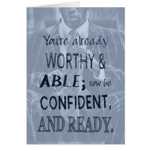 Black Man Confidence