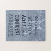 Black Man Confidence Legpuzzel (Horizontaal)