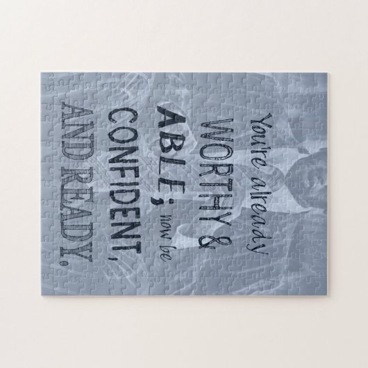 Black Man Confidence Legpuzzel (Horizontaal)