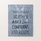 Black Man Confidence Legpuzzel (Verticaal)