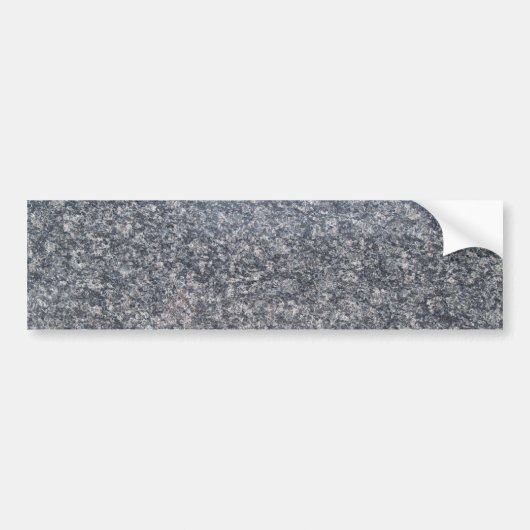 Black Marble Background Bumpersticker (Voorkant)