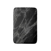 Black Marble Bath Mat (Voorkant Verticaal)
