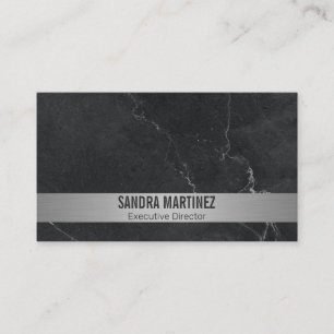 Black Marble   Directeur Visitekaartje