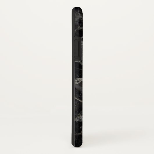 Black Marble iPhone X Hoesjes (Achterkant / rechts)