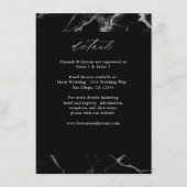 Black Marble LG Details Enclosure Kaart (Voorkant)
