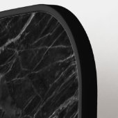 Black Marble Monogrammed Pickleball Paddle (Links Detail)