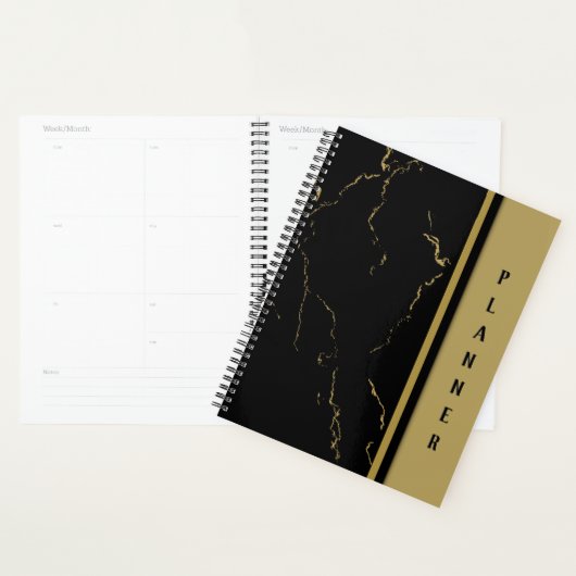 Black Marble Personal Planner (Display)