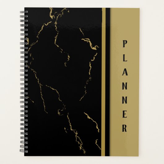 Black Marble Personal Planner (Voorkant)