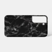 Black Marble Samsung Galaxy Hoesje (Achterkant horizontaal)