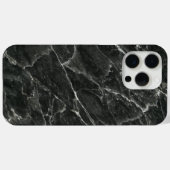 Black Marble Slab Case-Mate iPhone Case (Achterkant (horizontaal))