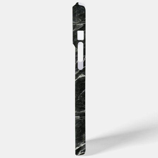 Black Marble Slab Case-Mate iPhone Case (Achterkant / Links)