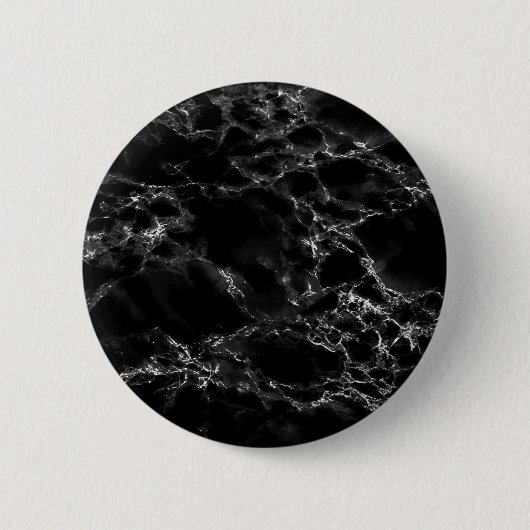 Black Marble Stone Button (Voorkant)