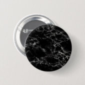 Black Marble Stone Button (Voorkant /achterkant)