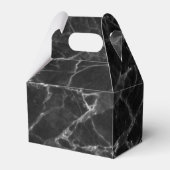 Black Marble Stone Kijk Bedankdoosjes (Achterkant)