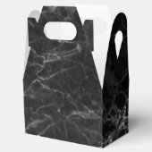 Black Marble Stone Kijk Bedankdoosjes (Geopend)
