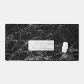Black Marble Stone Kijk Bureaumat (Keyboard & Muis)