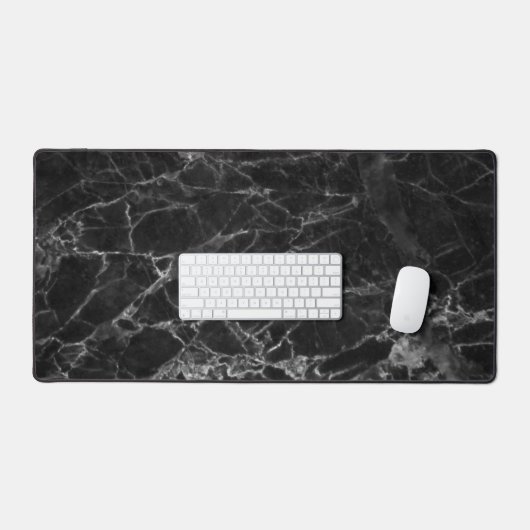 Black Marble Stone Kijk Bureaumat (Keyboard & Muis)
