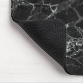 Black Marble Stone Kijk Muismat (Hoek)