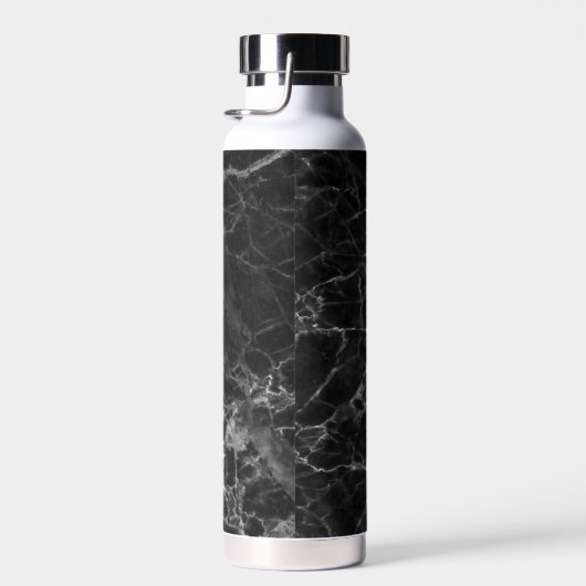 Black Marble Stone Kijk Waterfles (Rechts)