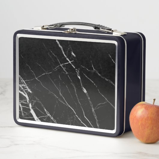 Black Marble Thermal Tumbler (In situ)