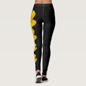 Black Maryland Black Eyed Susan State Leggings (Achterkant)