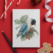 Black Masked Lovebird sketch Briefkaart