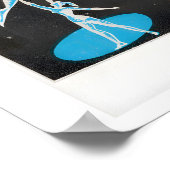 Black Matchbox Labels Grid Print, Vintage Ephemera Poster (Hoek)