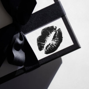 Black Matte Kiss de Besnoeiing van de Douane van d Sticker